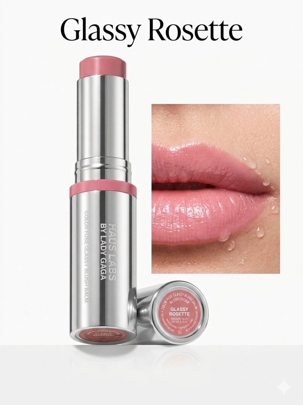 Haus Labs By Lady Gaga Glassy Rosette Sheer Balm - Rosette Pink